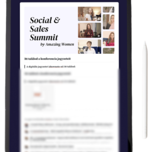 Social & Sales Summit - Digitális jegyzetek